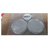 (2) GENERAL MILLS 1996 OLYMPIAN ROUNDS