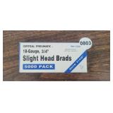 18G 3/4in AIR BRADS
