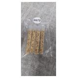(4) VIALS OF GOLD FLAKE