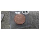 1 OUNCE, .999 FINE COPPER ROUND