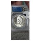 1972 40% SILVER EISENHOWER DOLLAR