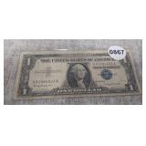 1957  $1 BLUE SEAL, SILVER CERTIFICATE