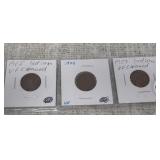 1905, 1906, 1907, INDIAN HEAD PENNIES