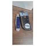 MHS CULTERY HAND HONED KNIFE WITH CASE