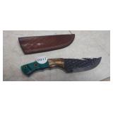 MHS CUTLERY HAND HONED KNIFE WITH SHEATH