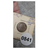 1945 WHEAT CENT (CRACKED DIE)