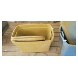 2 TOTES WITH LIDS