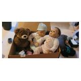 BOX OF DOLLS