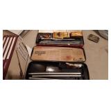 (2) GUN CLEANING KITS, MISSING ITEMS