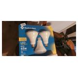 3PK 65W LED BULBS *NEW