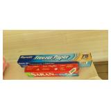 FREEZER PAPER AND SARAN WRAP