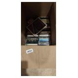 BOX FULL OF CASSETTE TAPES