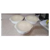(3) CONTAINERS WITH LIDS