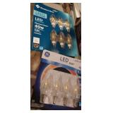 (2) PACKS LED 40W BULBS, NIP