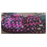ROCKLAND POLKA DOT DUFFLE BAG