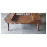 MID CENTURY BAUMRITTER COLONIAL MAPLE COFFEE TABLE