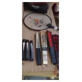 (8) DECORATIVE ASAIN FANS