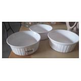 (3) CORELLE 500ML RAMEKINS
