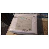 BELLA RUSSO QUEEN SHEET SET, NEW IN PACKAGE