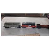(3) TRAIN CARS