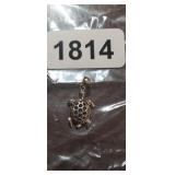 STERLING SILVER TURTLE PENDANT/CHARM