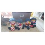 LOT OF (4) ENESCO COUNTRY COUSINGS