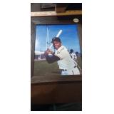 WILLIE MAYS, 8 X 10 SIGNED PHOTOGRAPH, COA, FRAME
