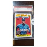 KEN GRIFFEY JR. 2024 TOPPS CARD, GEM MINT 10
