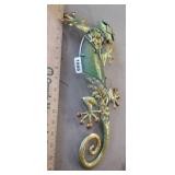 METAL GECKO WALL DECOR