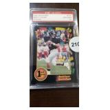EMC GRADING BRETT FARVE, 1991 WILD CAR GEM MINT 10