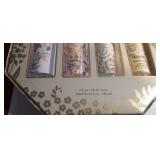 SET OF 4 SIMPLE PLEASURES BODY MISTS, NEW IN BOX