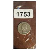 1948 90% SILVER WASHINGTON QUARTER