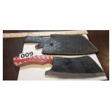 HAND HONED CLEAVER WITH SHEATH