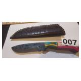 HAND HONED KNIFE WITH SHEATH