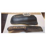 HAND HONED KNIFE WITH SHEATH