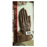 PRAYING HANDS WALL DECOR