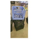 3 MILK CRATES