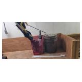 UNBRELLAS, BASKET, BUCKET SEAT, CLOSET ROD