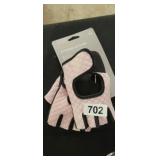 PINK WORKOUT GLOVES *NEW