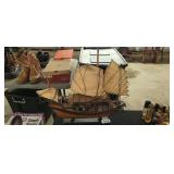VINTAGE BOAT DECOR *NEEDS LOVE