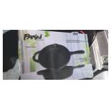 PARINI CAST IRON 10' GRILL PAN SKILLET, NEW IN BOX