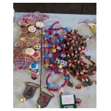 CHRISTMAS ORNAMENTS AND TABLE DECOR