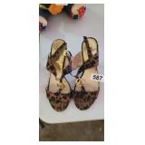 MICHAEL KORS LEOPARD PRINT SHOES SIZE 6.5