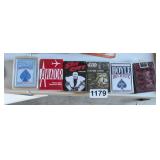 (6) DECKS OF CARDS