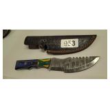 MHS CUTLERY HANDMADE KNIFE WITH SHEATH
