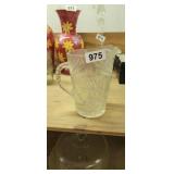 GLASS PITCHER