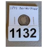 1899 BARBER DIME