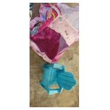 BLOW UP PLAY TENT AND TODDLER CHAIR