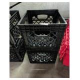2 MILK CRATES