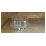 DOMED CAKE PLATE/ SERVER